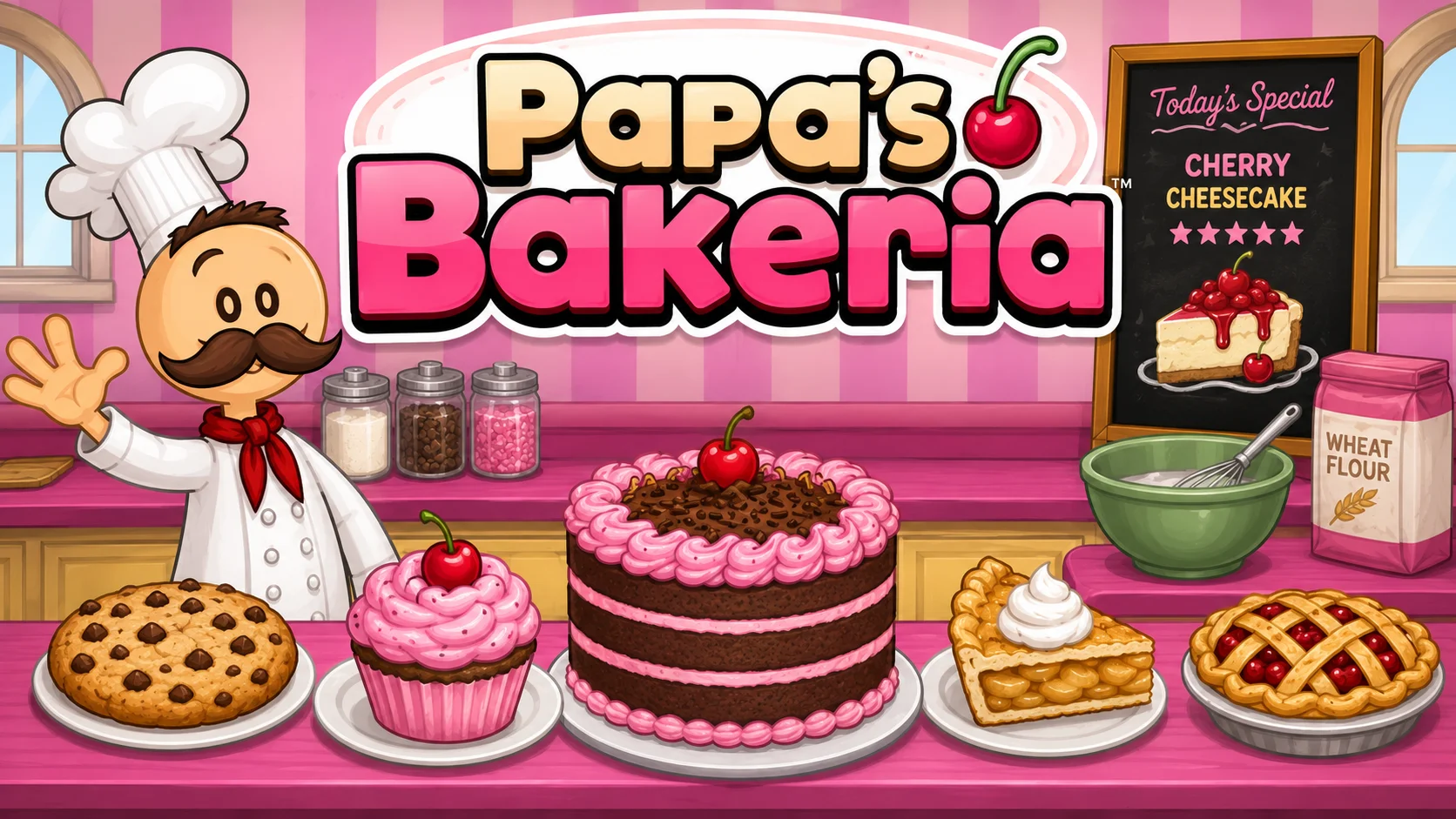 Papa's Bakeria gameplay