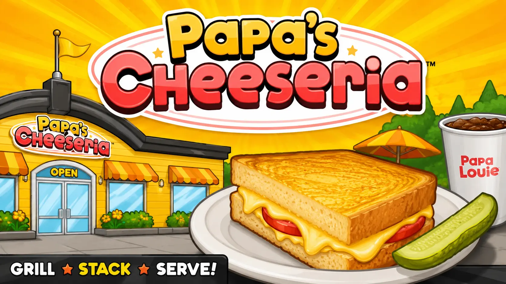 Papa's Cheeseria gameplay